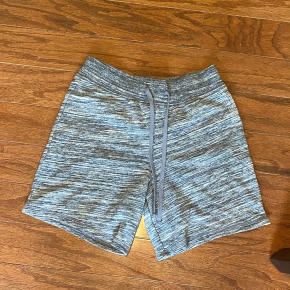 Justice Heathered Gray girls Athletic Shorts - Picture 1 of 4